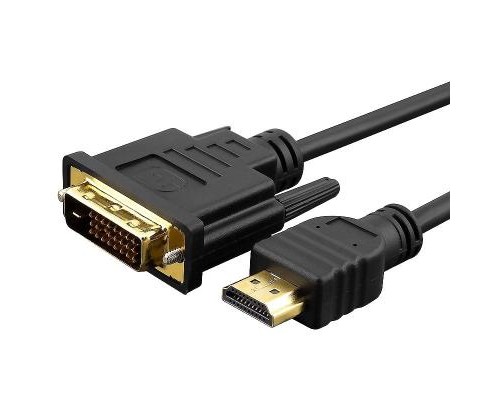Кабель мультимедійний HDMI to DVI 24+1 1.8m Patron (CAB-PN-DVI-HDMI-18F)