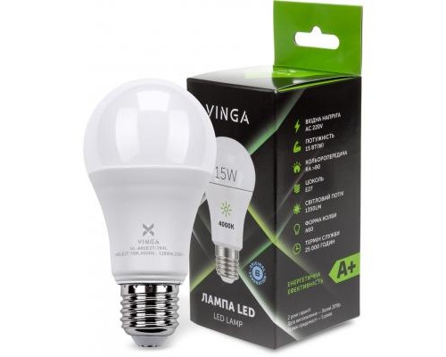Лампочка Vinga VL-A60E27-154L