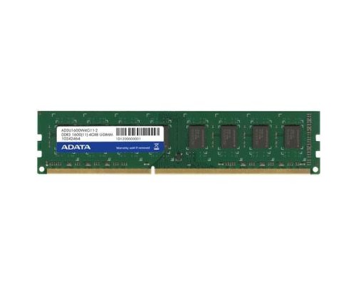 Модуль пам'яті для комп'ютера DDR3 8GB 1600 MHz ADATA (AD3U1600W8G11-S)