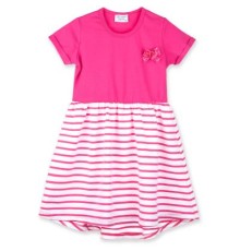 Плаття дитяче Breeze зі спідницею в смужку (8753-92G-fuchsia)