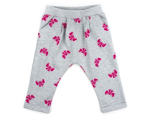 Набір дитячого одягу Breeze з бантиками (10527-74G-gray)