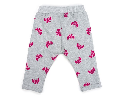 Набір дитячого одягу Breeze з бантиками (10527-74G-gray)