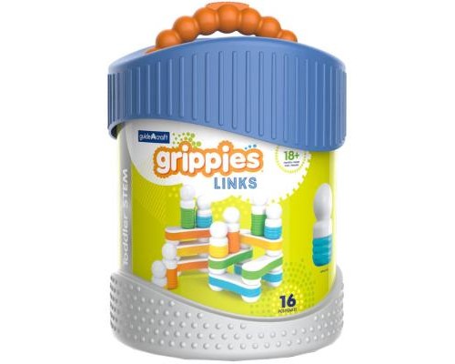 Конструктор Guidecraft Grippies Links, 16 деталей (G8317) Конструктор Guidecraft Grippies Links, 16 деталей (G8317)