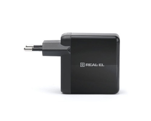 Зарядний пристрій REAL-EL CH-350 black (EL123160017)