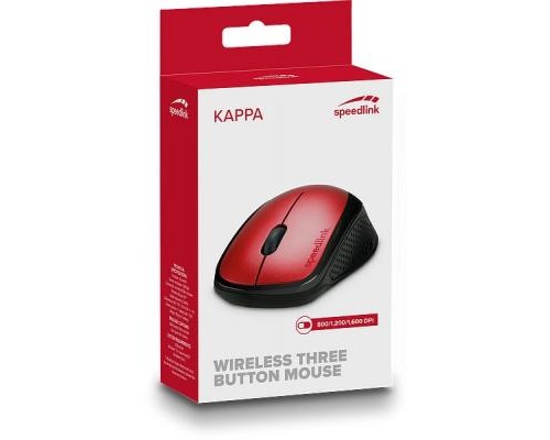 Мишка Speedlink Kappa Wireless Red (SL-630011-RD)
