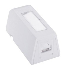 Комп'ютерна розетка RJ45x1 UTP cat.6 568A/B UTP Synergy DG+ Molex (SBX-00005-02)