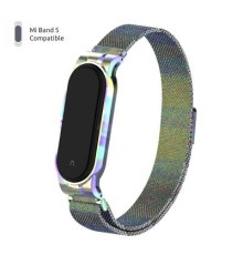 Ремінець до фітнес браслета Armorstandart Milanese Magnetic Band для Xiaomi Mi Band 5 Rainbow (ARM56851)