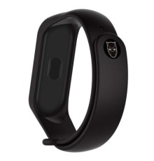 Ремінець до фітнес браслета Armorstandart Superhero Edition для Xiaomi Mi Band 5 Black Panther Black (ARM57073)