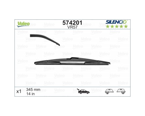 Щітка склоочисника Valeo 574201