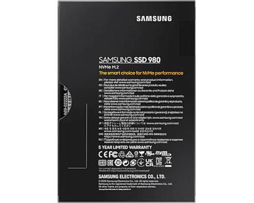 Накопичувач SSD M.2 2280 250GB Samsung (MZ-V8V250BW)