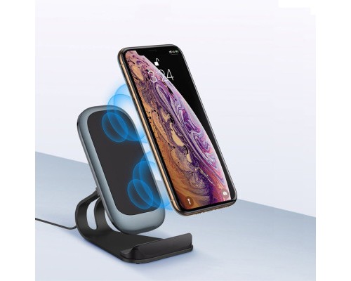 Зарядний пристрій ColorWay Wireless Stand 10W Blue (CW-CHW30Q-BL)
