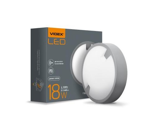 Світильник Videx LED 18W 5000K (VL-BH12R-185-S)