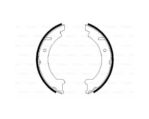Гальмівні колодки Bosch 0 986 487 548