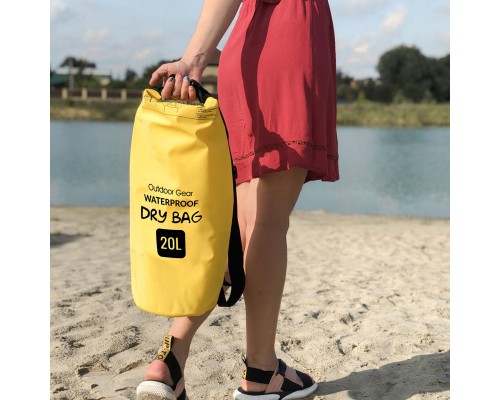 Гермомішок Armorstandart Waterproof Outdoor Gear 20L Yellow (ARM59239)