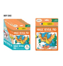 Набір для творчості Let’s Craft водні розмальовки Магічні перетворення Динозаври (MRP011)