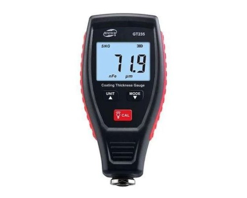 Товщиномір Protester професійний електронний LCD-дисплей Fe/nFe, 0-1800мкм (GT235)