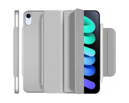 Чохол до планшета BeCover Magnetic Buckle Apple iPad mini 6 2021 Gray (706827)
