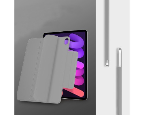 Чохол до планшета BeCover Magnetic Buckle Apple iPad mini 6 2021 Gray (706827)