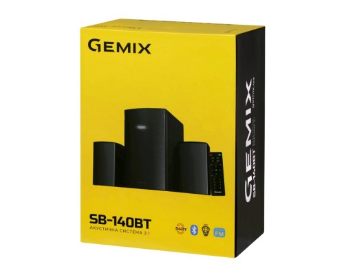 Акустична система Gemix SB-140BT Black 