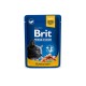 Вологий корм для кішок Brit Premium Cat Pouches with Salmon&Trout 100 г (8595602505999)