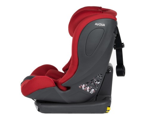Автокрісло Avova Star Fix i-Size 15-36 кг Maple Red (4260621461031)