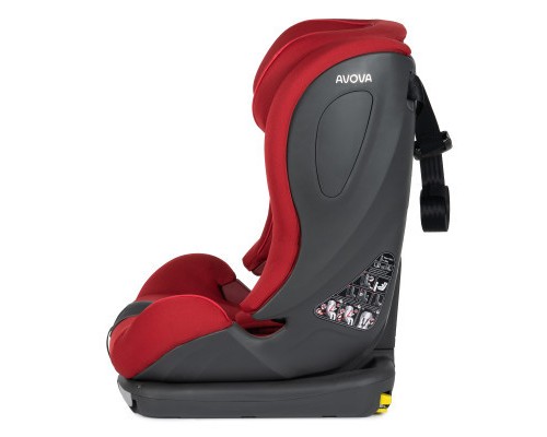 Автокрісло Avova Star Fix i-Size 15-36 кг Maple Red (4260621461031)