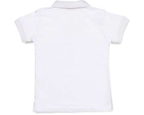Футболка дитяча A-Yugi поло (4206-128B-white) Футболка дитяча A-Yugi поло (4206-128B-white)