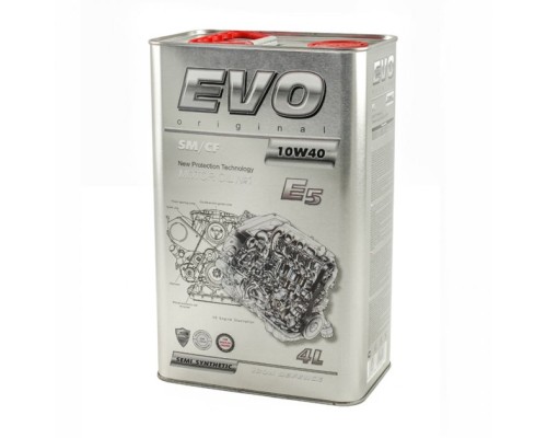 Моторна олива EVO E5 10W-40 SM/CF 4L (E5 4L 10W-40)