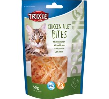 Ласощі для котів Trixie Premio Chicken Filet Bites філе куряче сушене 50 г (4011905427010)