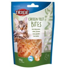 Ласощі для котів Trixie Premio Chicken Filet Bites філе куряче сушене 50 г (4011905427010)
