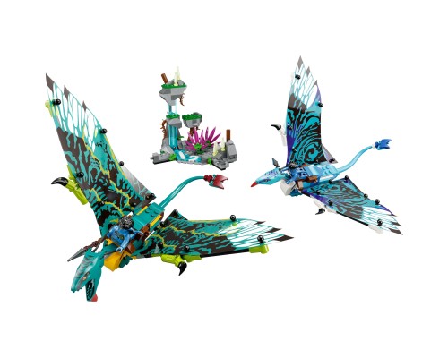 Конструктор LEGO Avatar Перший політ Джейка і Нейтірі на Банши 572 деталей (75572)