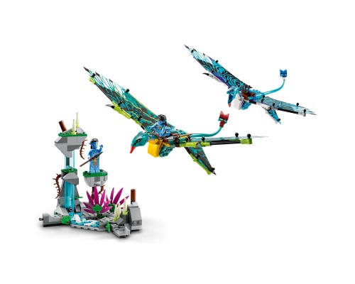 Конструктор LEGO Avatar Перший політ Джейка і Нейтірі на Банши 572 деталей (75572)