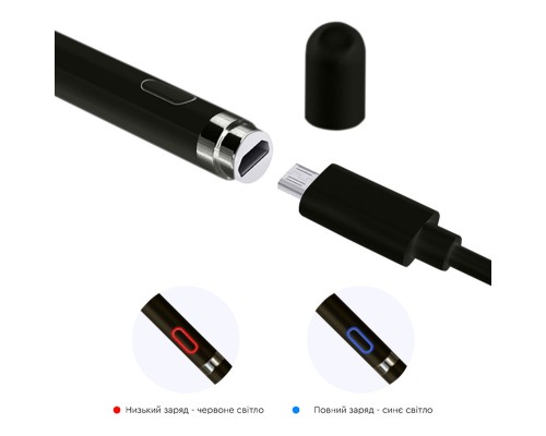 Стилус AirOn AirPen для ємнісного дисплею Black (6126755803223)