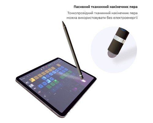 Стилус AirOn AirPen для ємнісного дисплею Black (6126755803223)