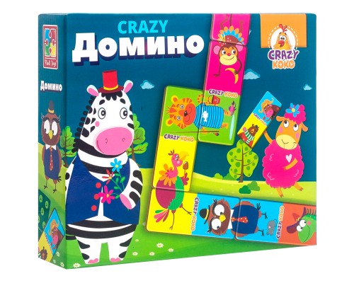 Настільна гра Vladi Toys Crazy Домино (рос.) (VT8055-04)