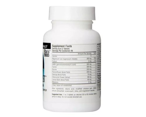 Вітамінно-мінеральний комплекс Source Naturals Комплекс для Нормалізації Сну, NightRest, 50 таблеток (SN0357)