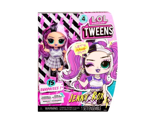 Лялька L.O.L. Surprise! серії Tweens S4 – Дженні Рокс (588719)