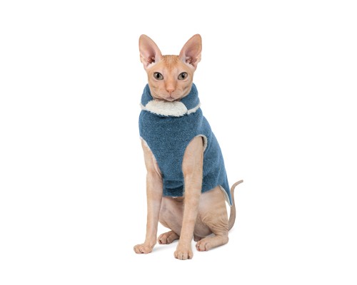 Светр для тварин Pet Fashion CAT L бірюзовий (4823082429554)