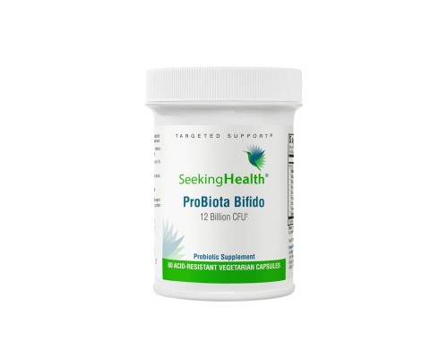 Пробіотики Seeking Health Пробіотики, 12 мільярдів КУО, ProBiota Bifido, 60 вегетаріанськ (SKH52102)