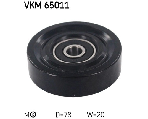 Ролик натягувача ременя SKF VKM 65011