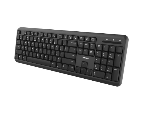 Клавіатура Canyon W20 Wireless Black (CNS-HKBW02-RU)