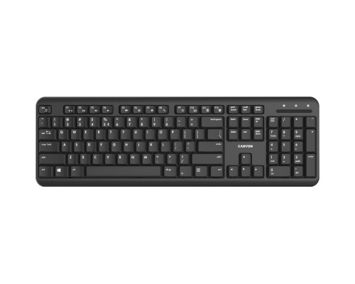 Клавіатура Canyon W20 Wireless Black (CNS-HKBW02-RU)