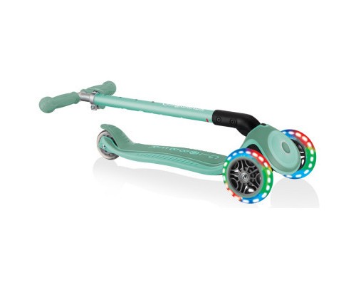 Самокат Globber Primo Foldable Plus Lights м'ятний (439-206)