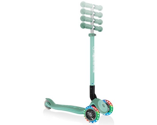 Самокат Globber Primo Foldable Plus Lights м'ятний (439-206)