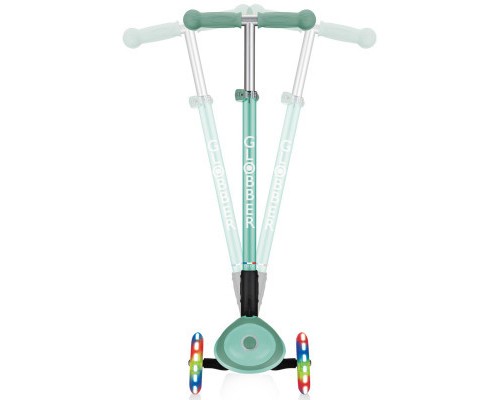 Самокат Globber Primo Foldable Plus Lights м'ятний (439-206)