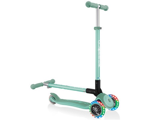 Самокат Globber Primo Foldable Plus Lights м'ятний (439-206)