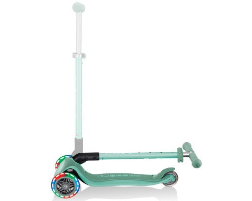 Самокат Globber Primo Foldable Plus Lights м'ятний (439-206)