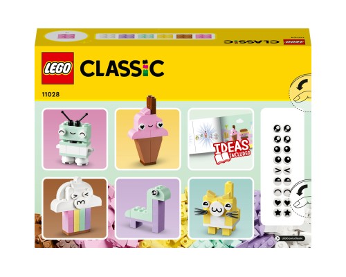 Конструктор LEGO Classic Творчі пастельні веселощі 333 деталі (11028)