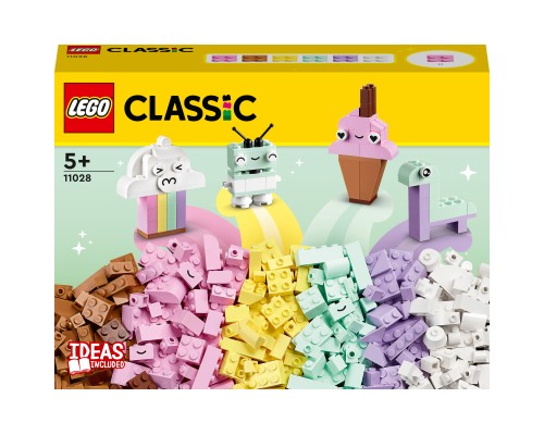 Конструктор LEGO Classic Творчі пастельні веселощі 333 деталі (11028)