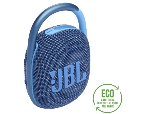 Акустична система JBL Clip 4 Eco Blue (JBLCLIP4ECOBLU) 
